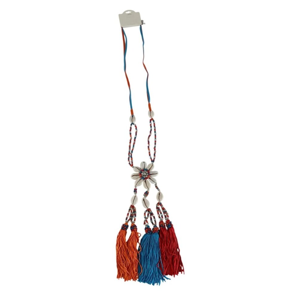 Mia Collection Necklace Sea Shell Beads Fashion Costume Jewelry New